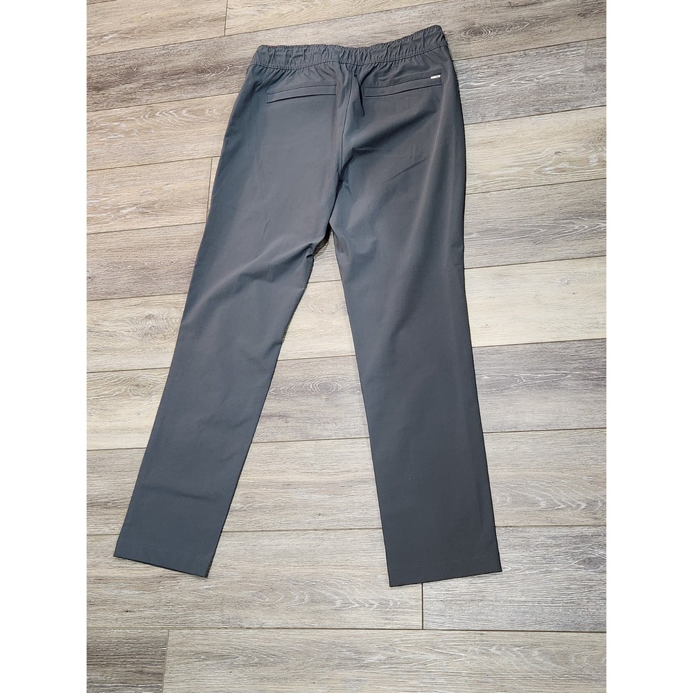 Lululemon ABC Jogger Mens Medium Gray Grey Polyester Drawstring Athletic Pants - Picture 6 of 9